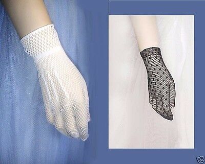 New Civil War+victorian+regency Crochet/fish Net Gloves Jane Austen 5 Styles